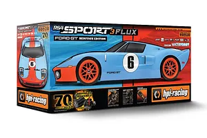 HPI RS4 Sport 3 Flux Ford GT Heritage Edition RC Car Electric Brushless 4WD 1/10 Scale RTR image 35501