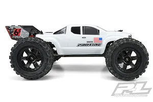Pro-Line 1/8 ARRMA Kraton Brute Bash Armor Pre-Cut White Painted Body Shell image 35527