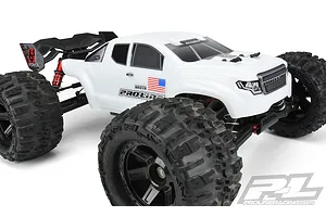 Pro-Line 1/8 ARRMA Kraton Brute Bash Armor Pre-Cut White Painted Body Shell image 35529