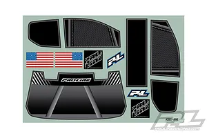 Pro-Line 1/8 ARRMA Kraton Brute Bash Armor Pre-Cut White Painted Body Shell image 35530