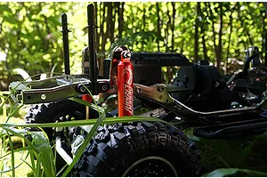 Yeah Racing 1/10 Black 90mm Desert Lizard Two Stage Internal Spring Shocks 2Pcs image 35549