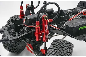 Yeah Racing 1/10 Black 90mm Desert Lizard Piggyback Internal Spring Shocks 2Pcs image 35552