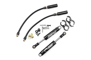 Yeah Racing 1/10 Black 90mm Desert Lizard Piggyback Internal Spring Shocks 2Pcs image 35553