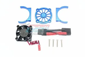 GPM Blue Aluminium E-Revo VXL 2.0 40x40mm Motor Cooling Fan image 35598