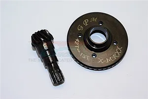 GPM Front 42T/13T Spiral Cut Hardened Steel Differential Gear Set image 35650