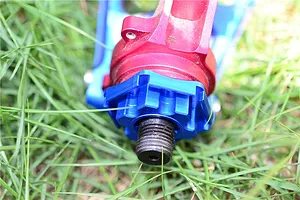 GPM Blue Aluminium 24mm Claw Wheel Hexes w/ 1mm Offset 2Pcs image 35715