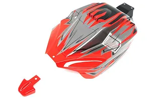 Rovan V5 Painted Red Body Shell image 35726