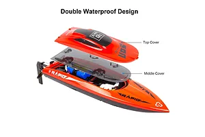 UDI Rapid Electric Brushed RC Speed Boat image 35950