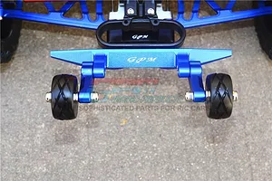 GPM Blue Aluminium Rustler 4x4 Adjustable Wheelie Bar image 2
