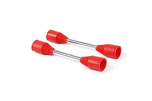 Rovan 9mm Drive Shaft (Press Fit Pins) /w Red Rubber Boots 2Pcs image 36158