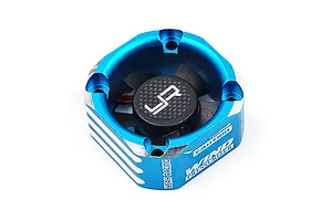 Yeah Racing Blue Aluminium Case Booster 30x30x22mm High Speed Cooling Fan image 36245