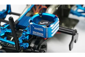 Yeah Racing Black Aluminium Case Booster 30x30x22mm High Speed Cooling Fan image 36250