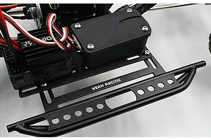 Yeah Racing Black Steel SCX10 II Side Step Rock Rails 2Pcs w/ Receiver Box image 36263
