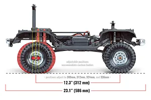Traxxas TRX-4 1979 Chevrolet K5 Blazer RC Rock Crawler Electric 4WD 1/10 Scale RTR image 36438