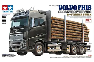 Tamiya Volvo FH16 Globetrotter 750 Timber RC Truck Electric 4WD 1/14 Scale Kit image 36535