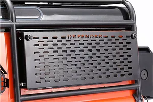 GPM Black Aluminium TRX-4 Defender Rear Window Drop Down Tool Bench Set image 36995