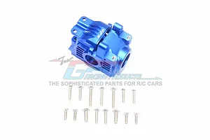 GPM Blue Aluminium Rear Differential Housing Set image 37016