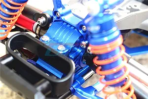 GPM Blue Aluminium Front Differential Housing Set image 37020