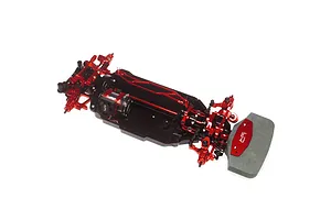 Yeah Racing Red Aluminium Tamiya TT-02 Conversion Kit image 37175