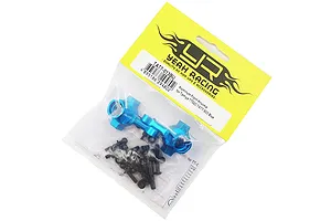 Yeah Racing Blue Aluminium Tamiya TT-02 RWD Steering Hub Set image 37196