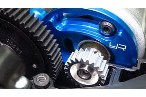 Yeah Racing Blue Aluminium Tamiya TT-02 Adjustable Motor Mount image 37230
