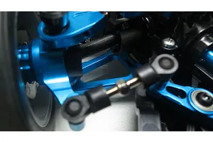 Yeah Racing Blue Aluminium Tamiya TT-02 Front Lower Suspension Arms 2Pcs image 37259