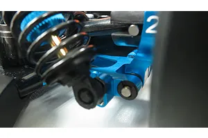 Yeah Racing Blue Aluminium Tamiya TT-02 Rear Lower Suspension Arms 2Pcs image 37263