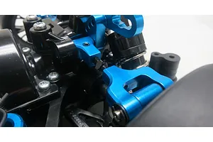 Yeah Racing Blue Aluminium Tamiya TT-02 Adjustable Rear Upper Suspension Arms 2Pcs image 37276