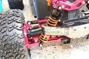 GPM Aluminium 102mm Front Heavy Duty Shocks 2Pcs - Blue image 37380