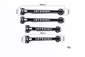 GPM Black Stainless Steel TRX-4 Defender Door Handle Set image 37431