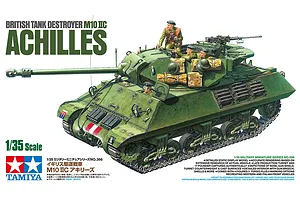 Tamiya 1/35 British M10 IIC Achilles Tank Scaled Plastic Model Kit image 37457