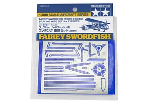 Tamiya 1/48 Fairey Swordfish Photo Etched Grille Set image 37487
