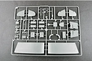 Trumpeter 1/24 Junkers Ju-87G-2 Stuka Bomber Scaled Plastic Model Kit image 37498