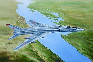 Trumpeter 1/72 Tu-128UT Fiddler Jet Scaled Plastic Model Kit image 37527