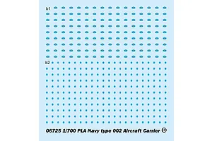 Trumpeter 1/700 PLA Navy Type 002 Aircraft Carrier Plastic Model Kit image 37550