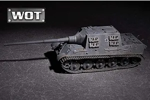 Trumpeter 1/72 German JagdTiger w/ 128mm pak 44L-61 Tank Scaled Plastic Model Kit