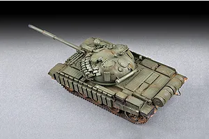 Trumpeter 1/72 Russian 1972 T-62 ERA Tank Scaled Plastic Model Kit image 37577