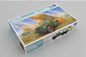Trumpeter 1/35 Soviet BM-13 HMM 2B7R Multiple Rocket Launcher Truck Scaled Plastic Model Kit image 37628