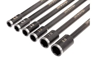 Traxxas Premium Metric 1/4" Nut Bit Master Tool Set 6Pcs image 37652