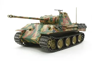 Tamiya 1/25 German Panther Ausf.A Scaled RC Tank Kit w/ Controller image 37763