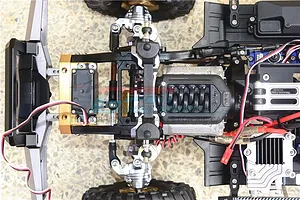 GPM 1/10 Scale TRX-4 Defender V8 5.0L Engine w/ Heat Sink & Cooling Fan (3S Version) image 37890