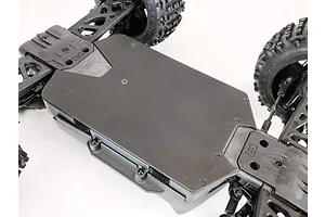 T-Bone Racing Black ARRMA Outcast 4S Chassis Skid Plate image 37894