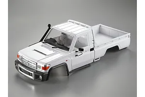 Killerbody 1/10 Toyota Land Cruiser 70 Hard Body Kit with Accessories - White image 37987