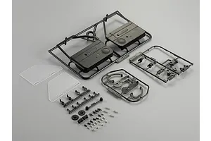 Killerbody 1/10 Toyota Land Cruiser Movable Door & Window Lifter Upgrade Sets image 38004