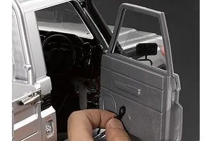 Killerbody 1/10 Toyota Land Cruiser Movable Door & Window Lifter Upgrade Sets image 38006