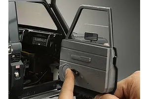 Killerbody 1/10 Toyota Land Cruiser Movable Door & Window Lifter Upgrade Sets image 38010