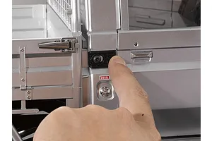 Killerbody 1/10 Toyota Land Cruiser Movable Door & Window Lifter Upgrade Sets image 38011