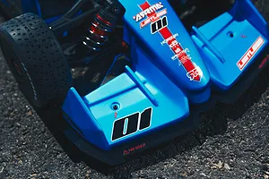 ARRMA 1/7 Limitless Complete Painted Matte Blue Body Shell image 38118