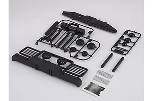 Killerbody Black Aluminium TRX-4 &amp; SCX10 II Front Bumper