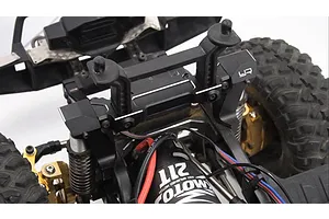 Yeah Racing Black Aluminium TRX-4 Upgrade Parts Set image 38452